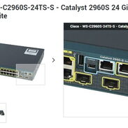 Se vende switch Cisco Catalyst 2960S 24pto GB - Img 45638005