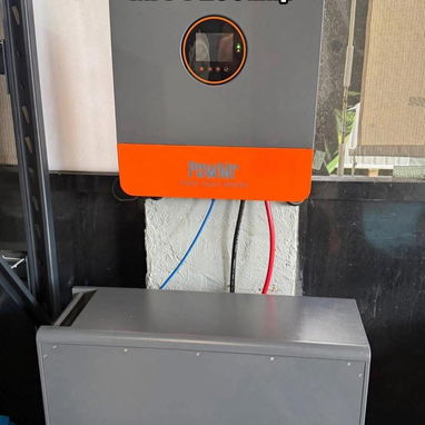 INVERSOR 10KW + BATERIA 16KW power mister híbrido inversor face dividida salida 10kw 110/220v con MPPT y batería 16kw - Img 120020917