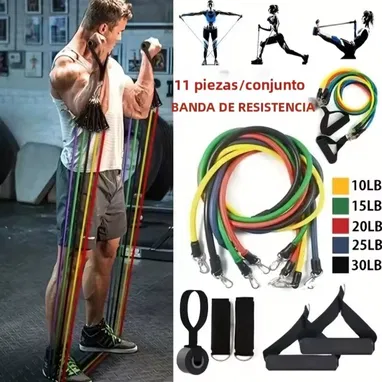 Kit de ligas para ejercicios en espacio reducido - Img 122779349
