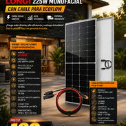 ☀️ PANEL ☀️ SOLAR 225W + CABLE PARA ESTACIONES. COMBO DE PANEL 225W LONGI + CABLE MC4-XT60I. TELF 54833699 - Img 57532594
