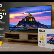 Tv 55" marca Eko con cajita interna - Img 57422926