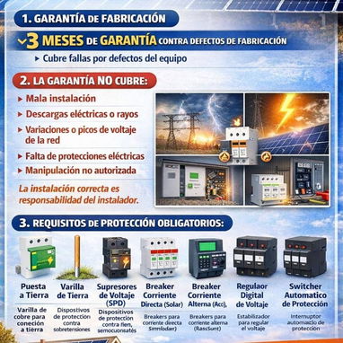 Kit fotovoltaicos de varios precios, baterías, inversores, paneles, protecciones y montaje e instalación profesional! - 3/9