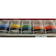 5 vasos pierre cardin cristal japones Sasaki - Img 54059726