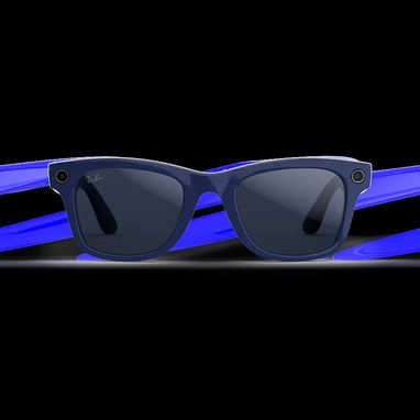 Gafas inteligentes Ray-Ban Meta Wayfarer(Gen 2) PRECIO 300 USD Este par tiene un marco color azul cósmico brillante con - Img 124155637