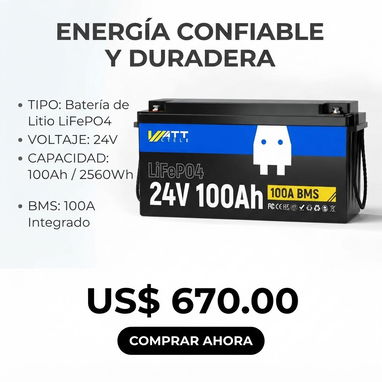 ALMACENAMIENTO DE ENERGÍA Y RESPALDO IDEAL - 4/10