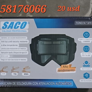 Careta de soldar con oscurecimiento automatico tel 58176066 - Img 103550512