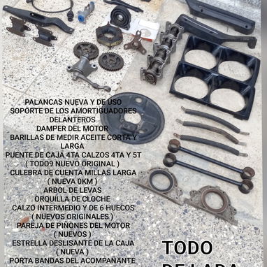 DIRECION DE LADA TODA REGULABLE YOQUIS ,EFERICAS Y BARRA CENTRAL Y MUCHAS PIESAS MAS TODO A EXELENTES PRECIOS ECONOMICOS - Img 123289175