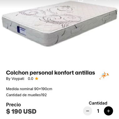 COLCHONES/ BASE DE CAMA - Img 123389907