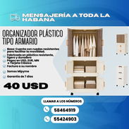 📦 ORGANIZADOR PLÁSTICO TIPO ARMARIO 💰 Precio: 40 USD - Img 55848749