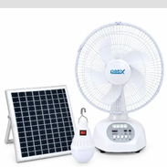VENTILADOR GRANDE, BUENA POTENCIA Y RECARGABLE TAMBIÉN CON PANEL SOLAR CUANDO NO HAY CORRIENTE...!!! - Img 57978224