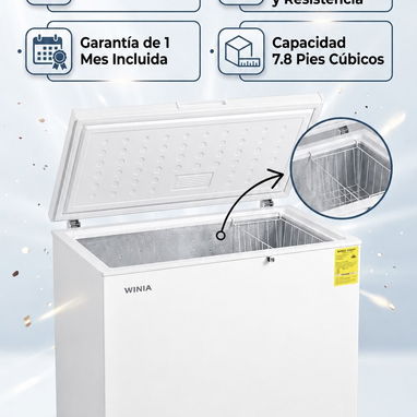 FREZER DE 7.8 pies marca WINIA - 2/2