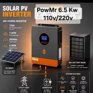 Inversor Híbrido Solar PowMr de 6.5kw 110v/220v 59771239 La Habana - Img 56907420
