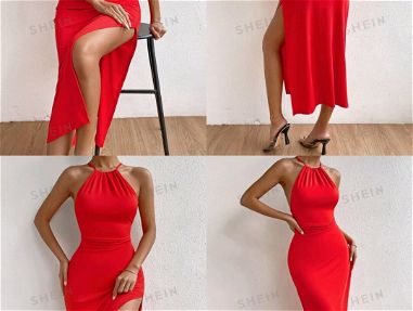 Vestido de salir rojo - Img main-image-45678821