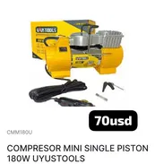 Minicompresor para autos de 180 w uyustools - Img 56348429