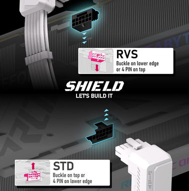 Cable de extensión de GPU con adaptador de ángulo de 90 grados 12V-2x6, extensión de cable d - Img 98422738