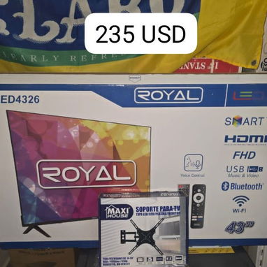 Smart tv, cajita HD y soporte - Img 125858560