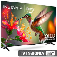TV Insignia - 55" Class QF Series QLED 4K UHD Smart Fire TV / Envio gratis a zonas céntricas /465 - Img 54653752