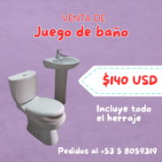 JUEGO DE BAÑO - Img 45427311