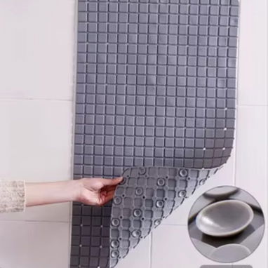 Juego de 1 cortina con alfombra antideslizante para baños. NUEVAS! - Img 123334130