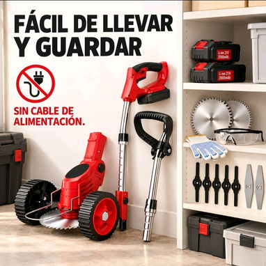 Máquina cortadora 3 en 1 recargable/ 2 discos - 5/7