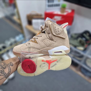 Air Jordan 6 Retro x Travis #43 Precio 85 usd VEDADO - 3/5