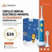 Cepillo Dental Eléctrico Infantil Ultrasónico – Diseño... | videojuegoshabana.com - Img 55727938
