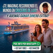 👋🚢 TRABAJA VIAJANDO: Oportunidad en Club de Cruceros de Lujo (Ingresos en USD) - Img 57168533