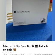 Microsoft Surface Pro 6 sellada, 8gen i5 128ssd y 8g ram - Img 45236397