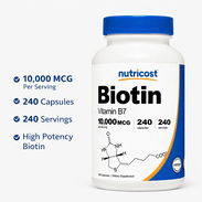 ✔ Biotin nutricos 240 tabletas en 20 usd me escriben cualquier cosa soy de la habana - Img 55854240