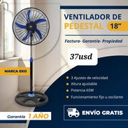 Ventilador De Pedestal (Marca EKO) - Img 57884802