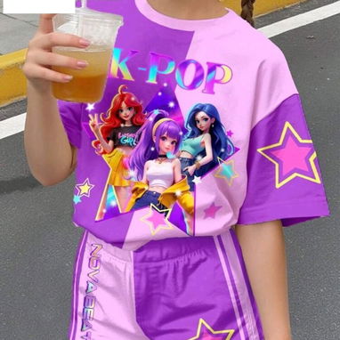 Ropa de niña de las guerreras K-pop - Img 121520390