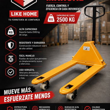 Transpaleta de carga - 2/2