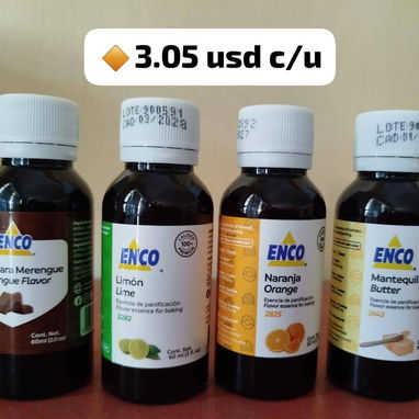 🧁 Insumos para repostería 💯 IMPORTADOS 🔸  Marca ENCO - 5/7