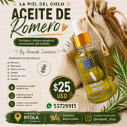 Aceite de romero La piel del cielo de Amanda Camaraza - Img 55587486