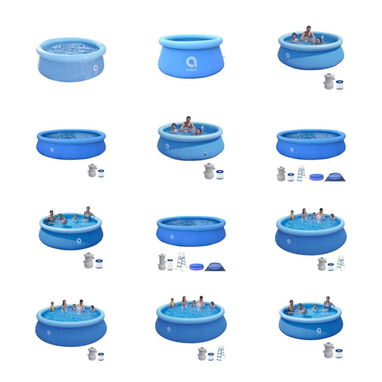 Piscina redonda jilong 244cm x 76 cm --80 USD - Img 122036828