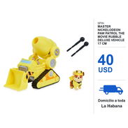 Spin Master Nickelodeon Paw Patrol The Movie Rubble Deluxe Vehicle 17 cm - Img 58468180