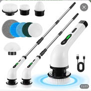 🧼✨ ¡Limpieza fácil, rápida y sin esfuerzo! ✨🧼 Descubre el cepillo eléctrico de limpieza 9 en 1 🔥 ✔️ Incluye múltiple - Img 56495888