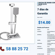 DUCHA DE MANO CON BASE S.P.C VPT-0391 - Img 55992063
