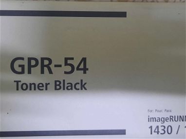 Tóner canon GPR 54 Impresora IR1435, 1435i, 1430 Black - Img main-image