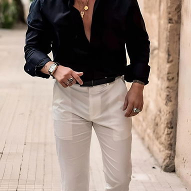 Ropas de lino para hombres 58547627 - Img 113889027
