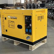 Grupo electrógeno monofásico de 10 kW,91 amperes nuevo en caja con tranfer incluido - Img 56216630
