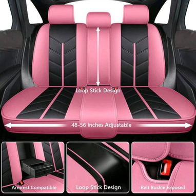 Forros de asiento de piel sintética de alta calidad - 4/4