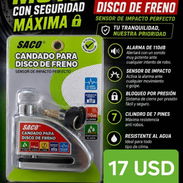 🔐Candado con alarma 💰Precio 17 USD 💵Aceptamos pago en USD, EURO o CUP 📲Contactar 54009954 🏍️Transporte negociabl - Img 56557373