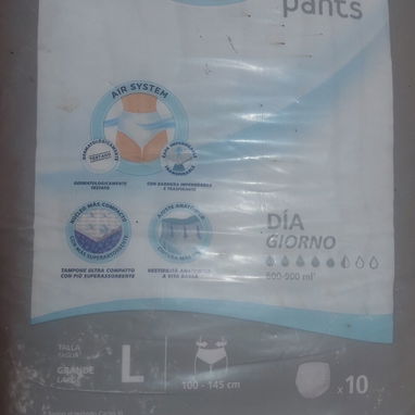 Vendo 1 Paquete de Culeros desechables, de Adultos, tipo blumers, Talla L, trae 10 culeros. Mirar fotos adjuntas. - Img 123136179
