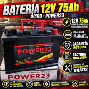 🔋🔥 ¡BATERÍAS POWER23 A LA VENTA! 🔥🔋 🚗 Batería de ácido POWER23 – 12V 75Ah ¿Necesitas una batería confiable para t - Img 58029118