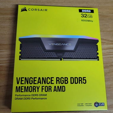 RAM Corsair VENGEANCE RGB DDR5 de 32GB (2x16GB) a 6000MT/s CL30 nuevas en caja!!! - Img 123629572