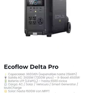 Ecoflow delta 2, delta 3, river pro, 3 air ,delta pro, delta 3 plus , bateria extra delta 2 y delta 3. Tdo 0km garantia - Img 55191012