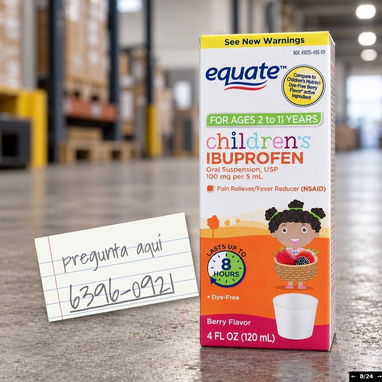 Ibuprofeno Equate Oral Suspension - 2/3