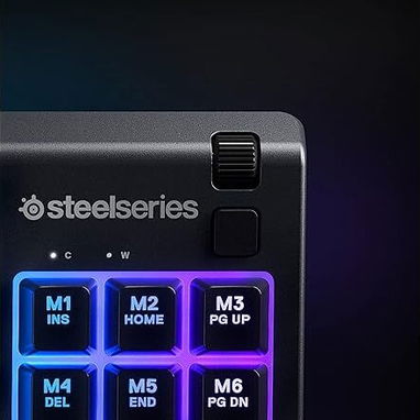 đŽ TECLADO STEELSERIES APEX 3 TKL RGB, RESISTENTE AL AGUA, SILENCIOSO, ANTI-GHOSTING â ENVĂO DISPONIBLE + GARANTĂA - Img 91554369
