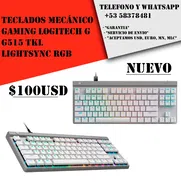 Teclados mecánico Gaming Logitech G G515 TKL LightSync RGB "Nuevo Sellado" - Img 49836900
